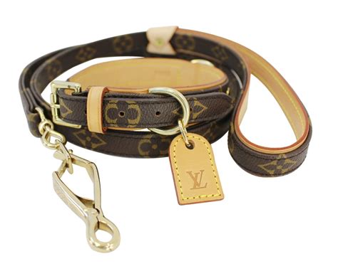 louis vuitton for pets|louis vuitton collar and leash.